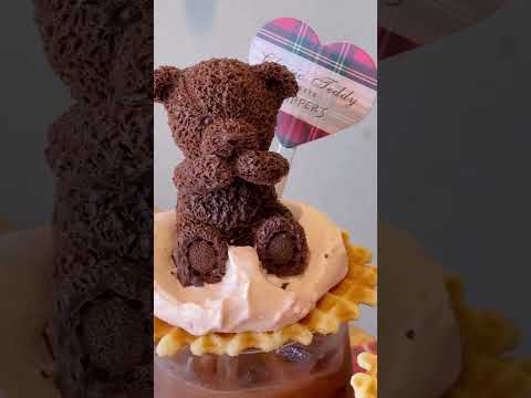 超巨泰迪熊舒芙蕾開賣！奇蹟的舒芙蕾ｘ泰迪熊套餐