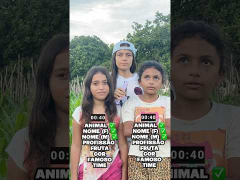 Não vale palavras com a letra (A) Desafio hard!😱 #viralvideo #humor #desafíos #viralshorts #funny