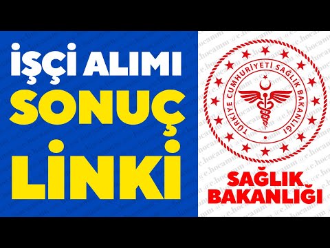 SAĞLIK BAKANLIĞI İŞÇİ ALIMI KURA SONUÇLARI AÇIKLANDI - 3 BİN 658 İŞÇİ ALIMI SONUÇ LİNKİ