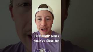 Twins DROP series finale vs. Cleveland