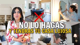 7 ERRORES DECORACIÓN DE CASA y Tips para SOLUCIONARLOS | COMMON HOME DESIGN MISTAKES+HOW TO FIX THEM
