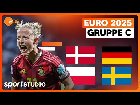 Gewinnt Rekordsieger Deutschland den EM-Pokal? | Gruppe C | UEFA Frauen-EM 2025 | sportstudio