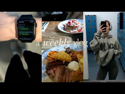 a weekly vlog | a week of firsts and getting back into training