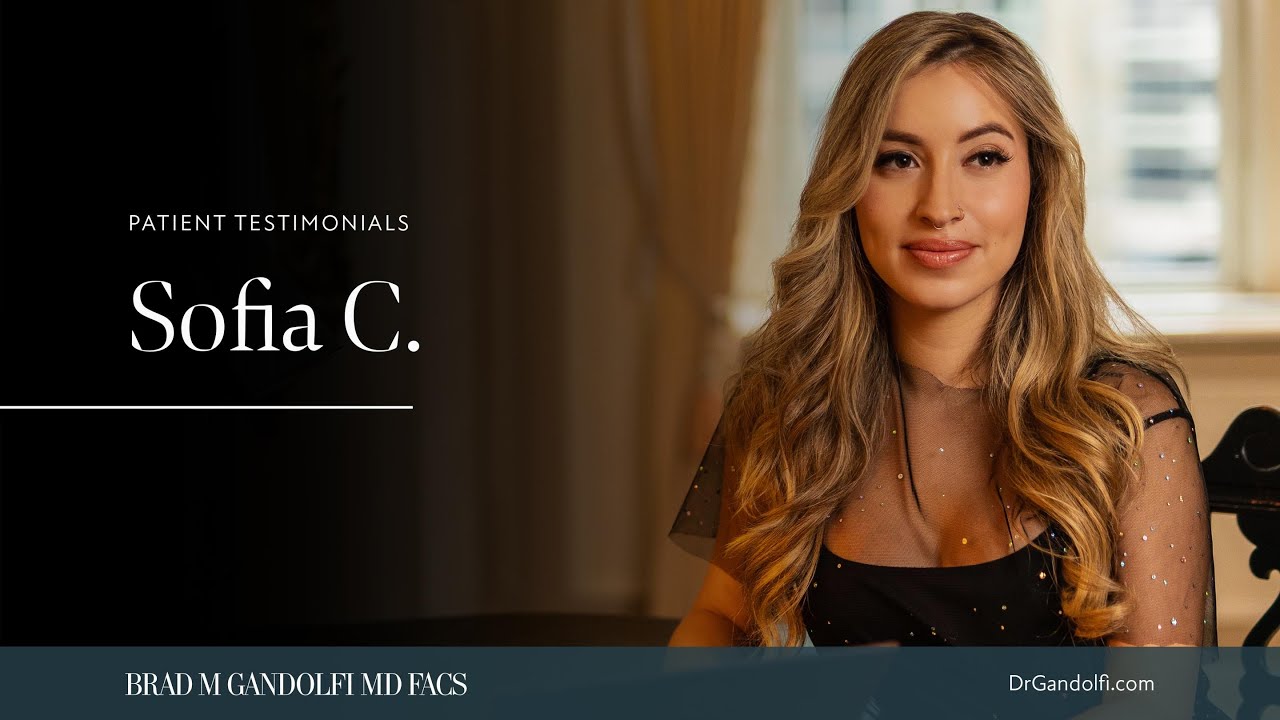 Patient testimonial from Sofia C. about her experience.