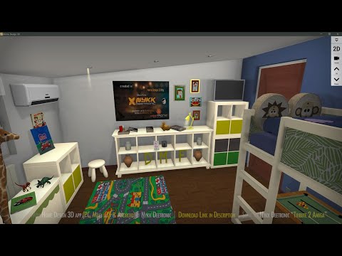 Nykk's Penthouse (Current State) with Transparent Lights created in Home Design 3D app just for fun