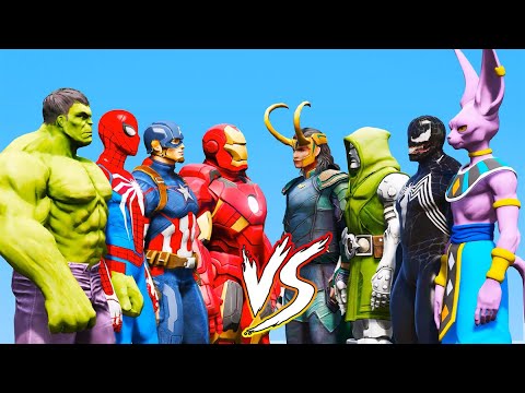 Epic Showdown: Team Avengers vs Team Villains – What If?