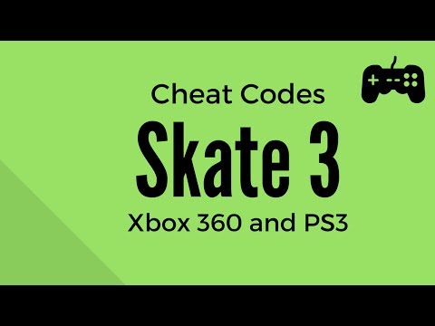 skate 3 cheats shoe codes ps3