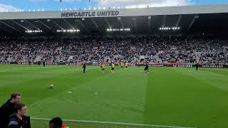 NEWCASTLE UNITED QUICK PASSING GROUP WARM UP DRILL