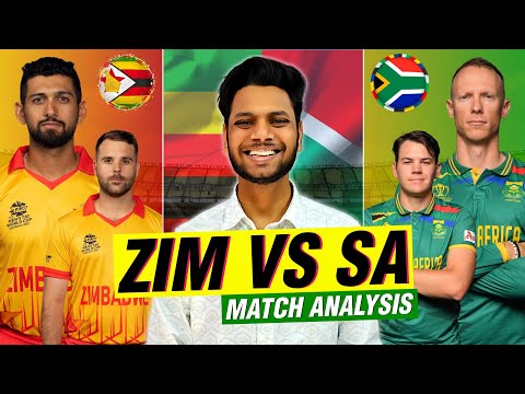 ZIM vs SA Match Analysis | ZIM vs SA Match Predictions | SA vs ZIM Match Preview | Dream11 Team