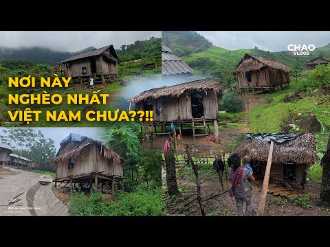 Những Ngôi Nhà Nghèo Nhất Việt Nam Của "Người Mày" Ở Núi Rừng Trường Sơn..!