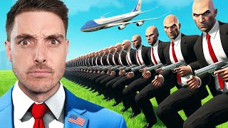 President vs 100 Assassins in GTA