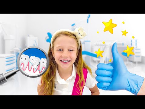 Papa tells Nastya about the importance of braces! Educational videos for children