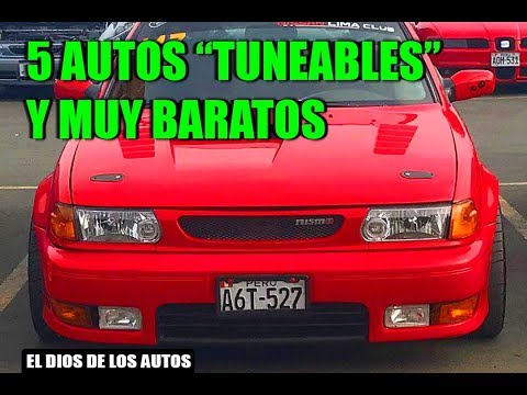 5 AUTOS "TUNEABLES" Y MUY BARATOS