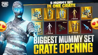 😱 5 MUMMY SET IN ONE CRATE ULTIMATE SPIN CRATE OPENING