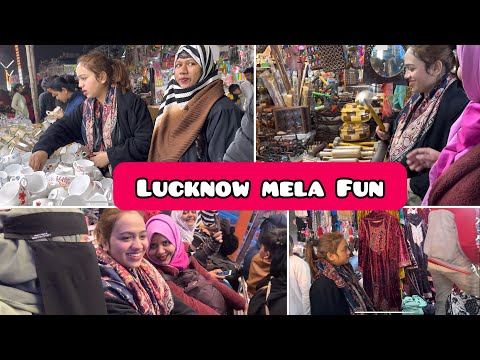 Lucknow Daliganj Budakki Mele se Kya Kya Kharida || Mela Masti with My Salon Staff