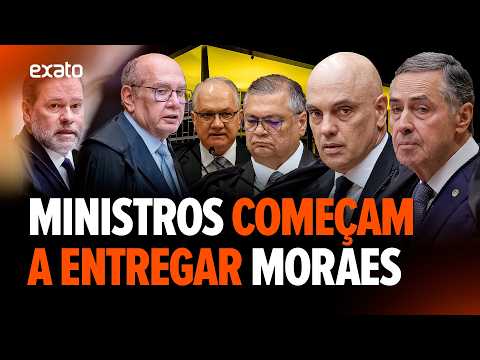 CAOS no STF! Ministros querem fazer ACORDO com Trump, oferecendo Moraes em TROCA do FIM das SANÇÕES