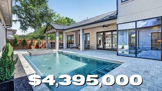 DALLAS REALTORS TOUR A $4.4M TRANSITIONAL HOME | INSIDE THE MOST SOPHISTICATED HOME ON EDGEMERE