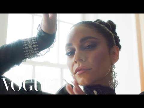 Vanessa Hudgens Gets Ready for the Met Gala Vogue