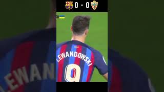 Barcelona vs Almeria 2022/23 La Liga Highlights #shorts #football #youtube