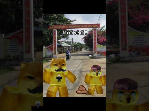 Không ngờ gặp phải thằng liều :)) #shorts #cheems #roblox #memes | LONG MEME
