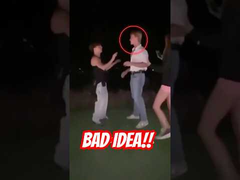 Big Guy Tried to Act Tough… Bad Idea 🤦‍♂️