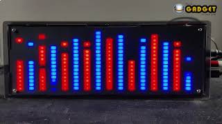 Electronic DIY Delight: Music Spectrum LED Clock - Building the 512pcs LED Welding Kit!