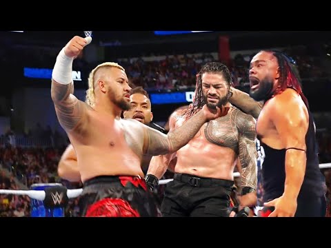 WWE OG Bloddline VS New Bloodline  Roman Reigns VS. The Rock VS. Solo Sikoa VS. Jacob Fatu SmackDown