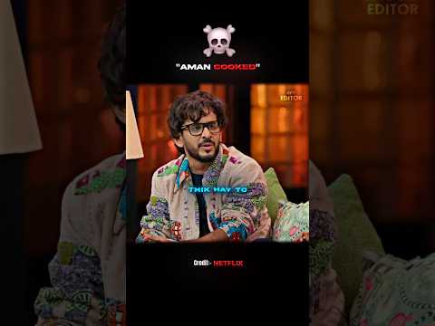 Kapil Cooked Aman Gupta๐คฏโ ๏ธft@NetflixIndiaOfficial #KapilSharmaShow #gamtng #boat