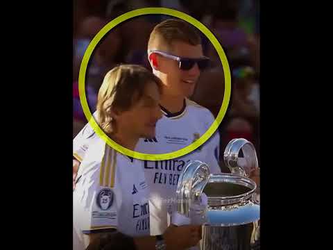Modrić ￼is left alone in Madrid ?❤️‍?￼
