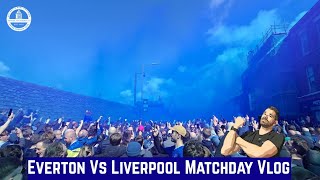 Everton Vs Liverpool Matchday Vlog With @TOFFEEBLUECAST 