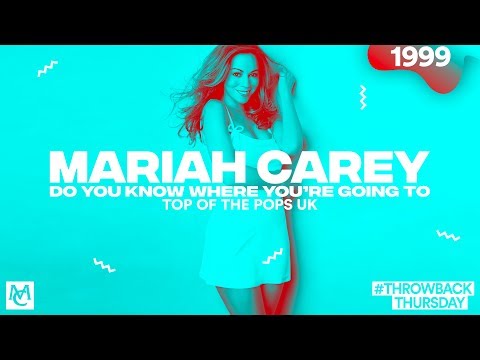 Mariah Carey - Do You Know Where You're Going To (Top Of The Pops 1999) (#ThrowbackThursday)