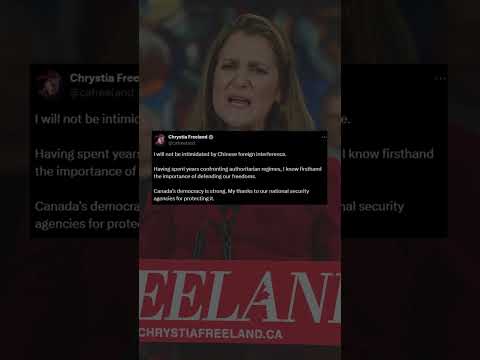 Freeland target of ‘malicious’ campaign with possible ties to China: task force