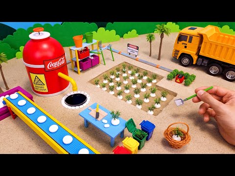 Mini MENTOS FARMING - I Built Awesome Mini Mentos Factory