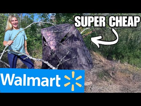 WALMART BUDGET GROUND BLIND! IS IT WORTH IT?