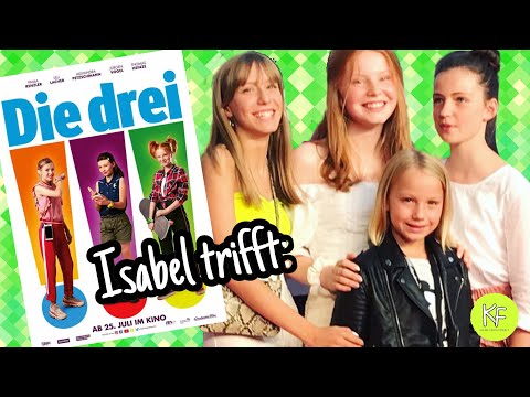 Isabel trifft Die drei !!! |  Interview zum Kinofilm und Premiere in Köln | Kleine Familienwelt