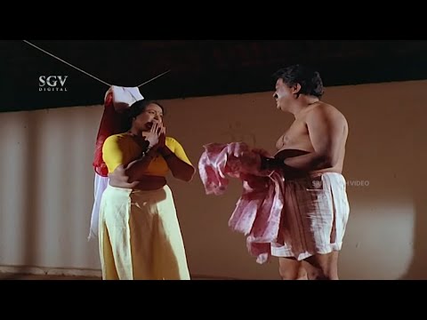 Village Gowda Tries to Spoil Innocent Woman Life | Solillada Saradara Kannada Movie
