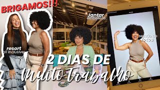 BRIGUEI COM A EVELYN REGLY? | VLOG: dois dias de muito trabalho em um resort all inclusive