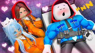 JJ Become POLICE in ALL GIRLS Prison in Roblox?! - Maizen Roblox