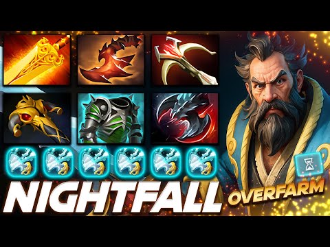 Nightfall Kunkka Overfarm - Dota 2 Pro Gameplay [Watch & Learn]