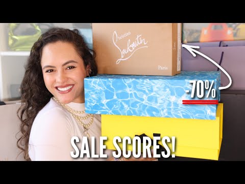 *OUTLET & SAMPLE SALE FINDS!* Luxury Haul 2024 ft. YSL, Gucci, Louboutin