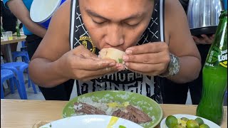 Bulalo Challenger Sinupsop ang Bone Marrow ng husto sa Mr B Quiapo Manila 