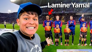 SALTÉ AL CAMPO DEL BARCELONA EN EL PARTIDO DE LA CHAMPIONS.. "Barcelona vs Inter de Milan"