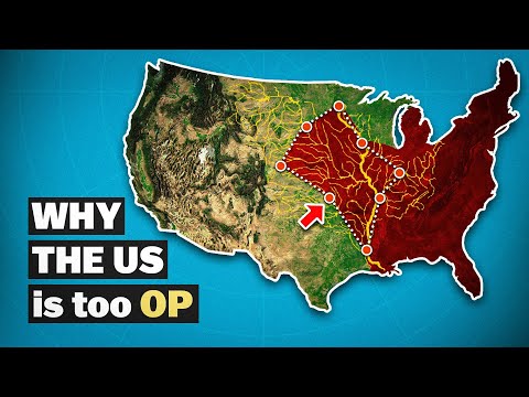 How USA's Geography Made It So Powerful.