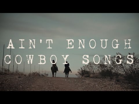 Ashley McBryde - Ain't Enough Cowboy Songs (Lyric Video)