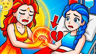 [🐾paper diy🐾] Fire Sister Takes Care of Poor Sick Frozen Elsa in Hospital 😭 - Rapunzel Family