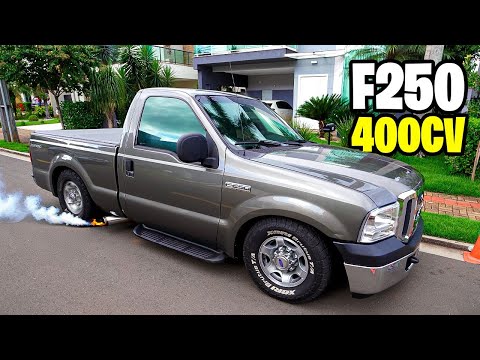 PRIMEIRO ROLE NA MINHA F250 DE 400CV 😍 KIT TIJUCAR