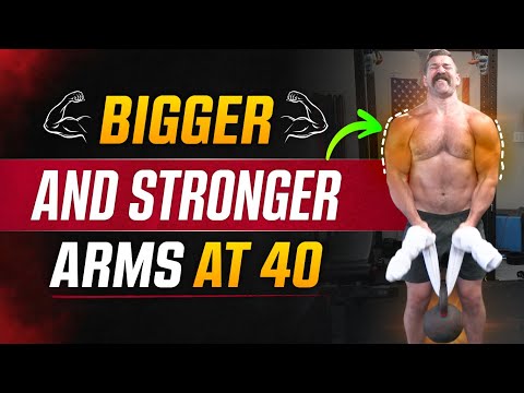 Build Bigger and Stronger Arms After 40 [Simple 3 Step Plan] | Coach MANdler