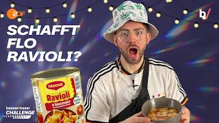 Ravioli Remmidemmi: Flo feiert seine Konserven-Kopie ab