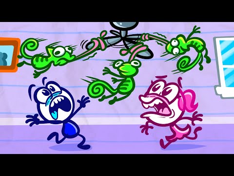 Camo Flawed | Pencilmation Cartoons!