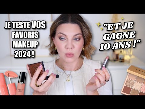 GRWM: JE TESTE VOS FAVORIS MAQUILLAGE 2024 & JE GAGNE 10 ANS 🤯